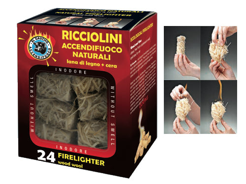 El Gaucho accendifuoco ricciolini 24 pezzi – Default Title