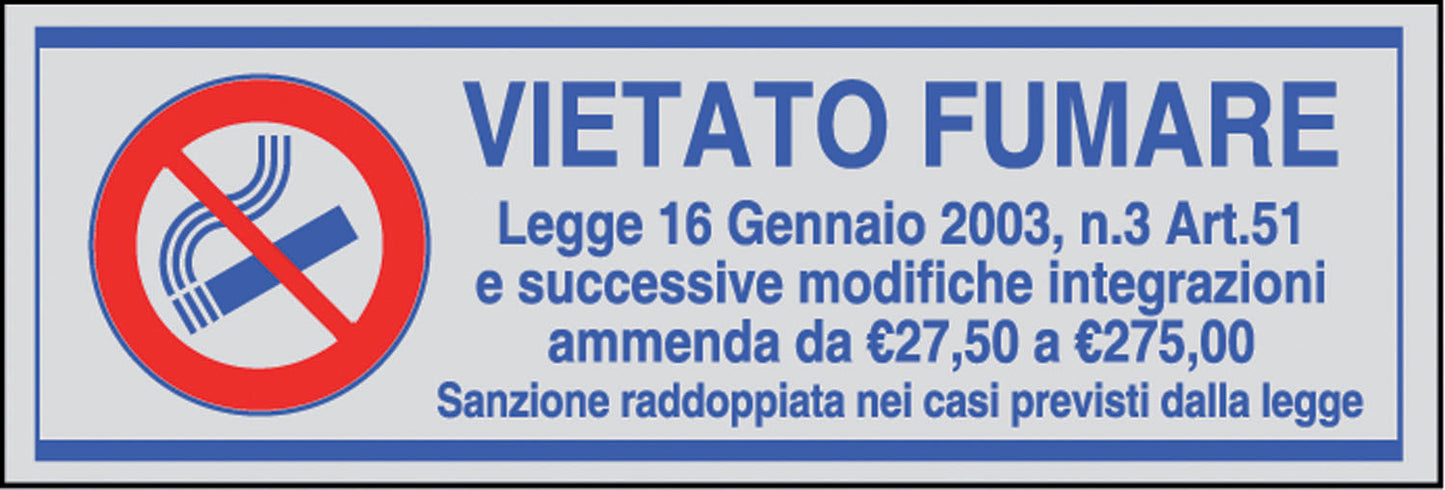 Etichette Vietato Fumare – Default Title
