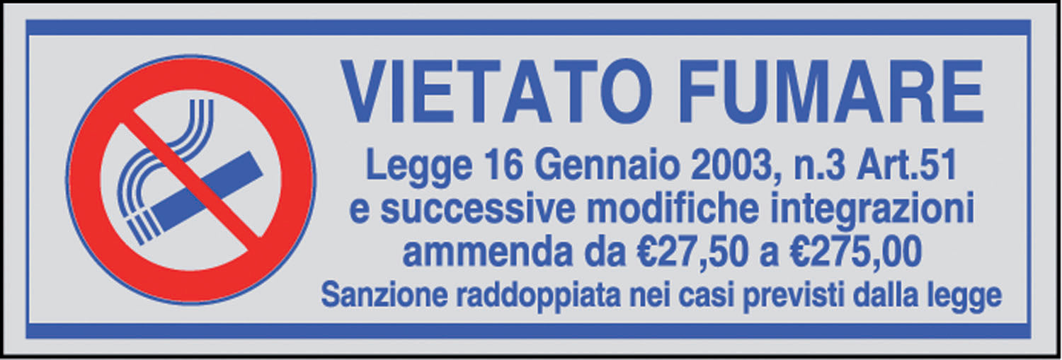 Etichette Vietato Fumare – Default Title
