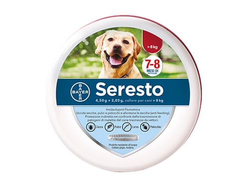 Collari Seresto per cani >8 kg – cod. 85912747 – Default Title