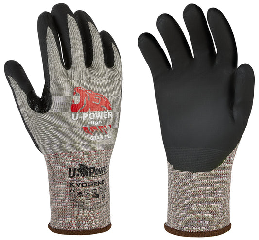 Guanti U-power High GRIGIO/NERO – M