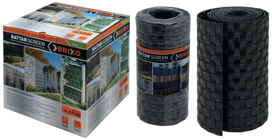 Stuoie Brixo Rattanscreen – Nero 0,19X2