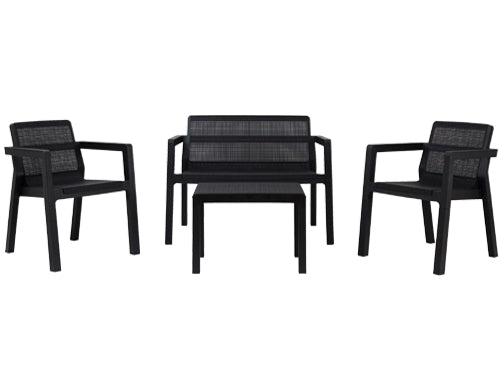 Set Resina Riviera Antracite 4P – cod. 593 – Default Title