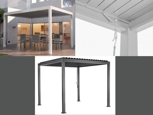 Pergola BIOCLIM.3 × 4 × 2,5 m Antr. P12X12YA-007 – Default Title