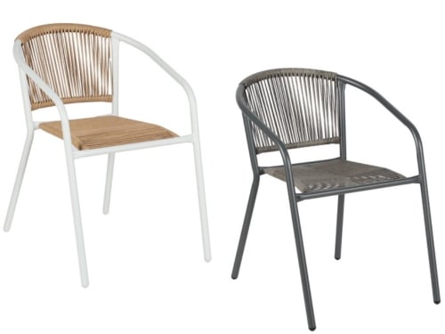 Sedie Free Rattan – Antracite 54 × 63 × 70 cmH