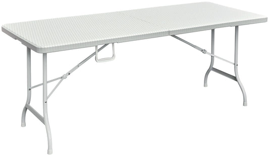 Tavoli per rattan Levante – 180X75WHITE