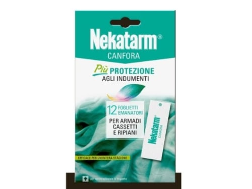 Antitarme Nekatarm Fogl – Canfora confezione da 12 pezzi