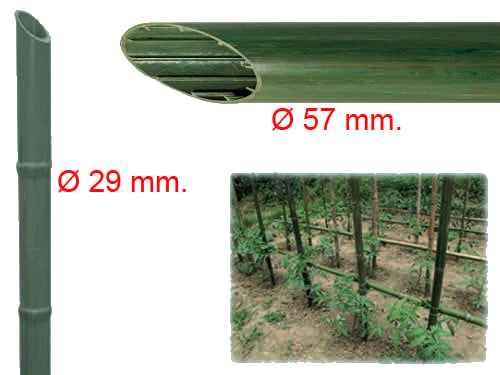 Tutori in Plastica – Ø 29 HL.1,80 m.