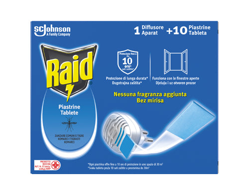 Elettroemanatori Raid C/10 Piastrine – Default Title