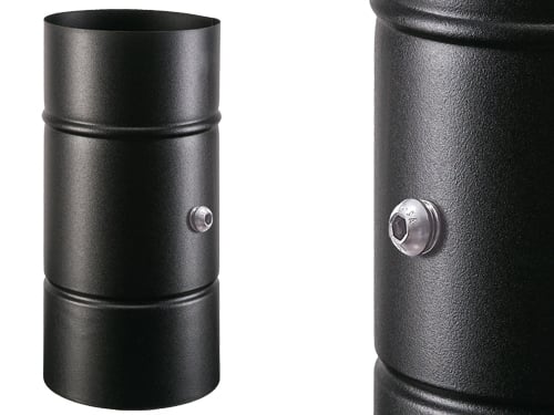 Tubi smaltati nero Opaco Combustione – 12X25