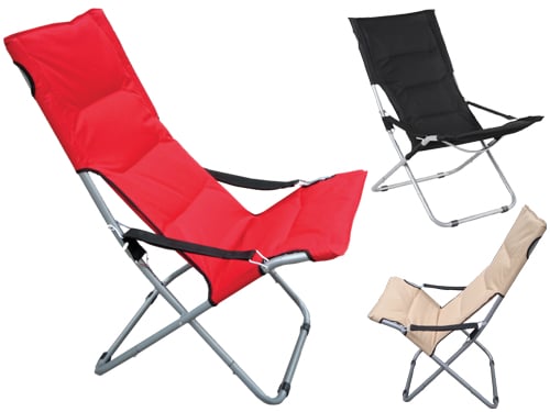Sedie Campeggio Imbottite Nido – Nero