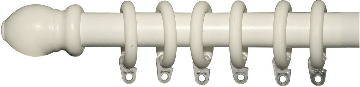 Scorritenda Bianco Ø 23 160 cm BN160-23 – Default Title