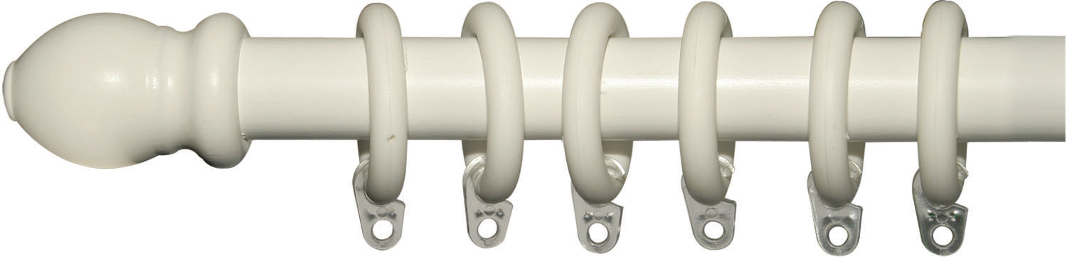 Scorritenda Bianco Ø 23 160 cm BN160-23 – Default Title