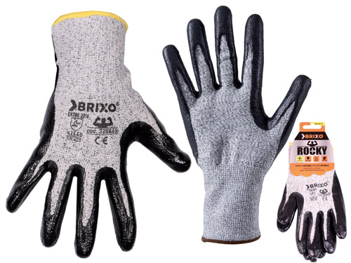 Guanti Brixo Rocky COTONE/NITRILE – M