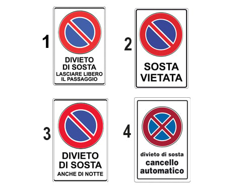 Cartelli Divieto Sos.lasc.lib.passo – Default Title