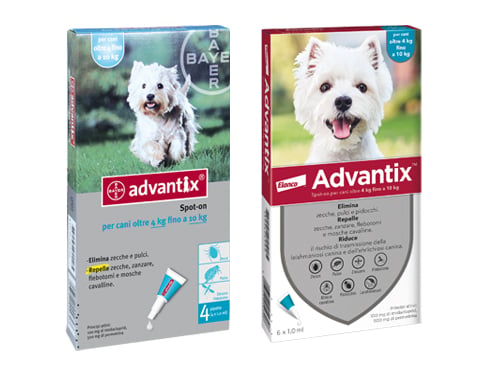 Advantix Cani 4-10 kg confezione da 4 pezzi – cod. 85889532 – Default Title