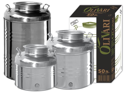 Contenitori INOX Olivari – 50 L