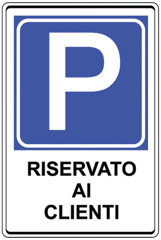 Cartelli Parcheggio Riserv.clienti A3429 – Default Title