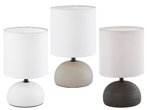 Lampade D/TAVOLO Trio Luci Base – Bianca