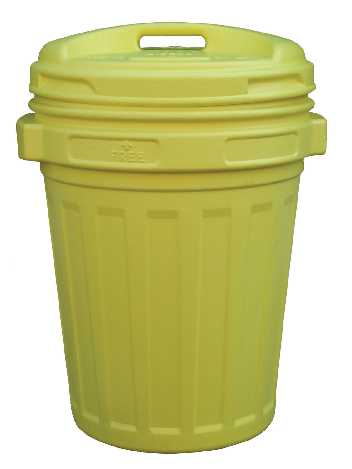 Bidoni Coperchio a Vite – 40 L Gialli