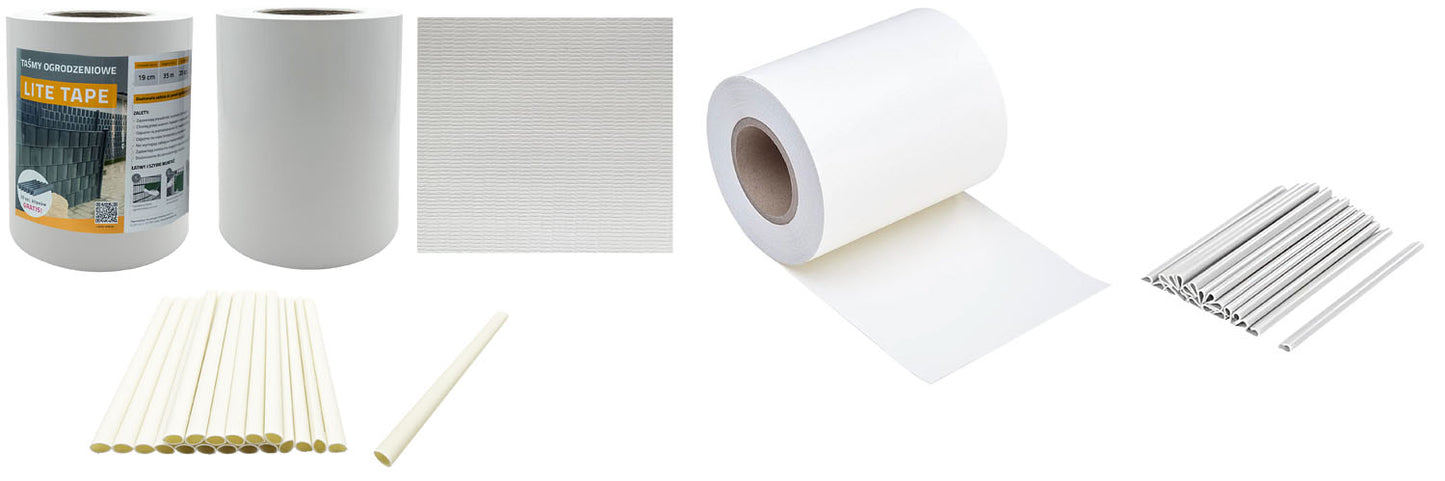 Fasce Stuoia Frangivista PVC 35 m – Bianca