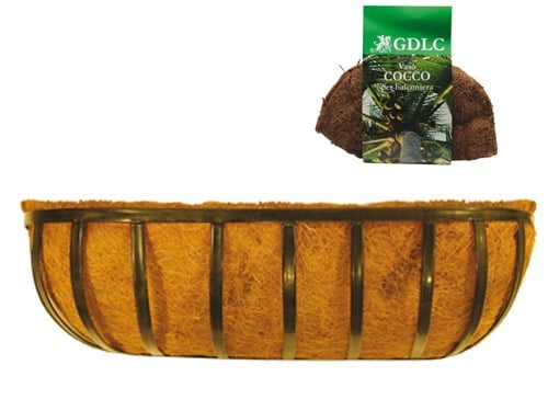 Balconiere Cocco Rettangolare 40 cm – Default Title