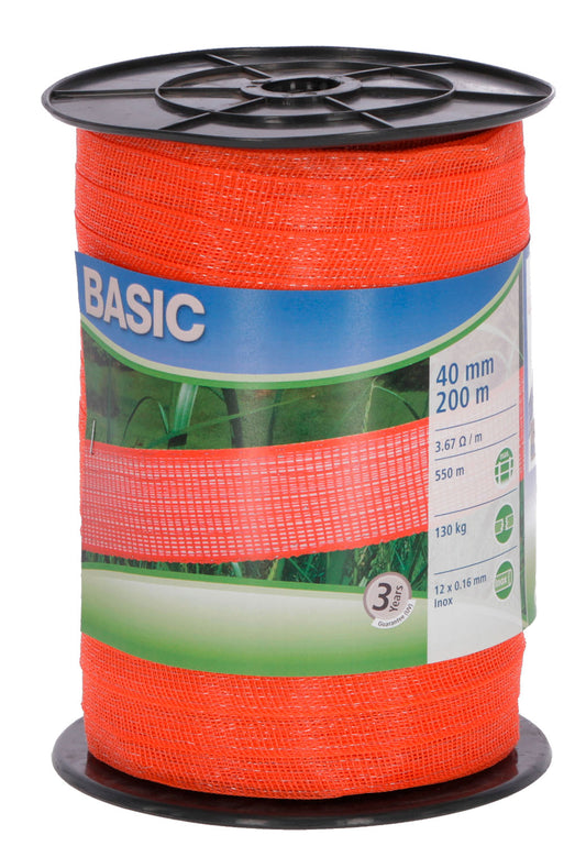 Fettuccia per elettror. – 4 cm200 m. -441529