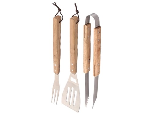 Set Barbecue Wood 3 Utensili 41 cm – Default Title