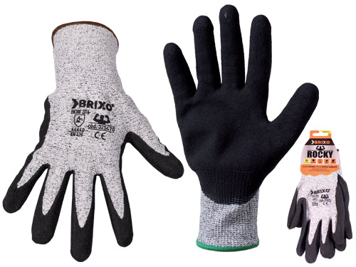 Guanti Brixo Rocky COTONE/NITRILE Sabbiato – L