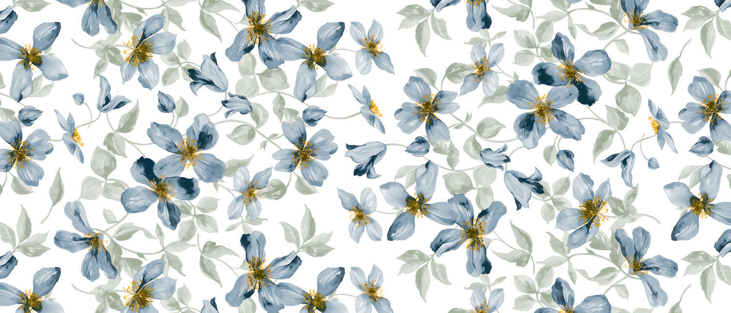 Tovagliati Fiori Blu altezza 140 -4U3/01 – Default Title