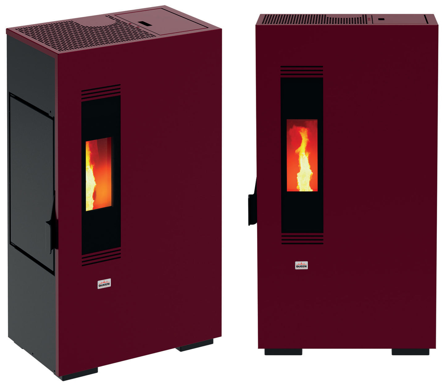Stufe Pellet Queen Slim 5 – Bordeaux