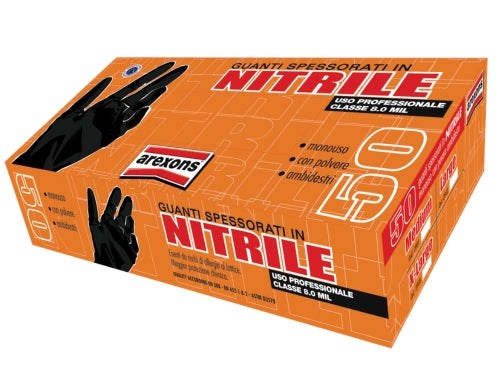 Guanti in Nitrile Arexons – confezione da 50 pezzi-M -0908