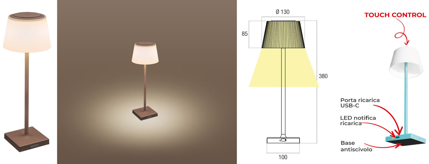 Lampade LED ricambio Margo' 4W – Corten
