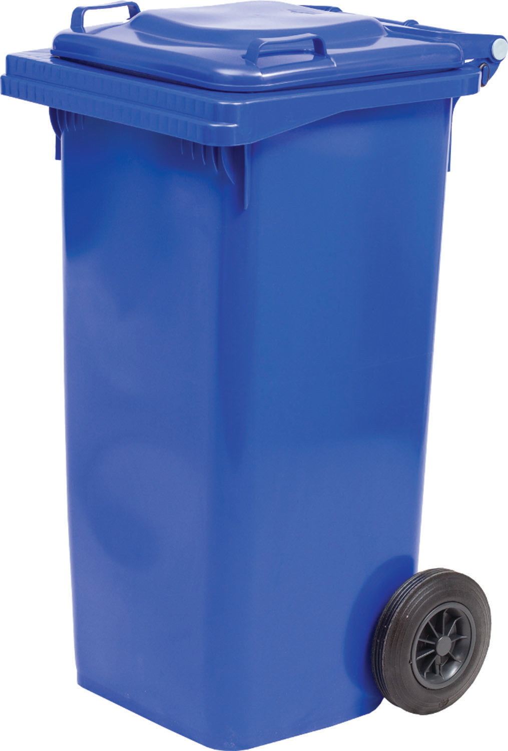 Bidoni Quadri con ruote 120 L – Blu