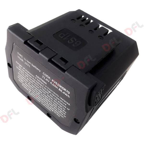 Batteria Volpi al litio 21,6 V 4,0 Ah per KVS6000, KVS8000 e KVS8000P