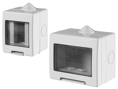 Scatole Portafrutti con spor.IP55 – 1P.-5121