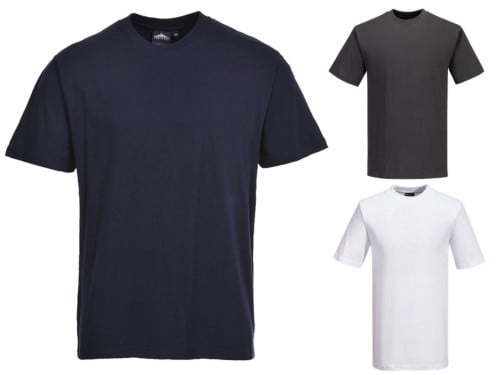 T-shirt Portwest Premium Torino Blu Navy taglia l – Default Title