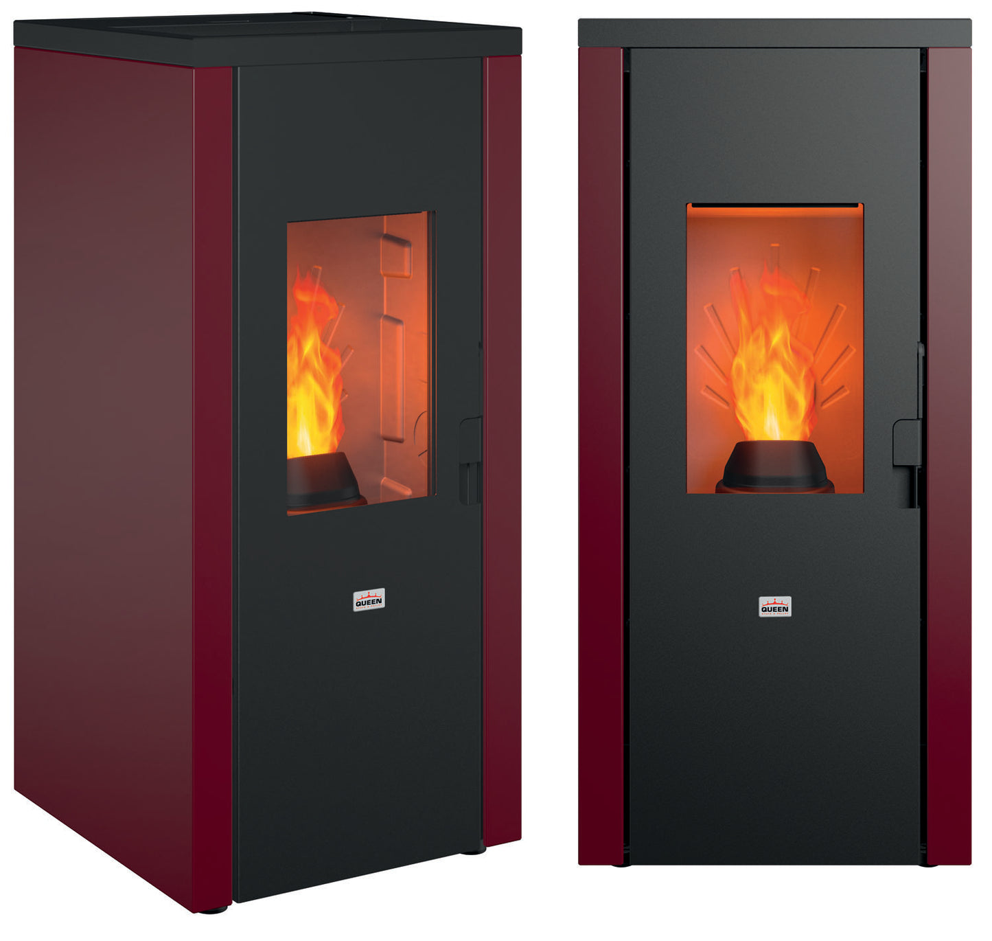 Stufe Pellet Queen 77EVO 5.0 – Bordeaux
