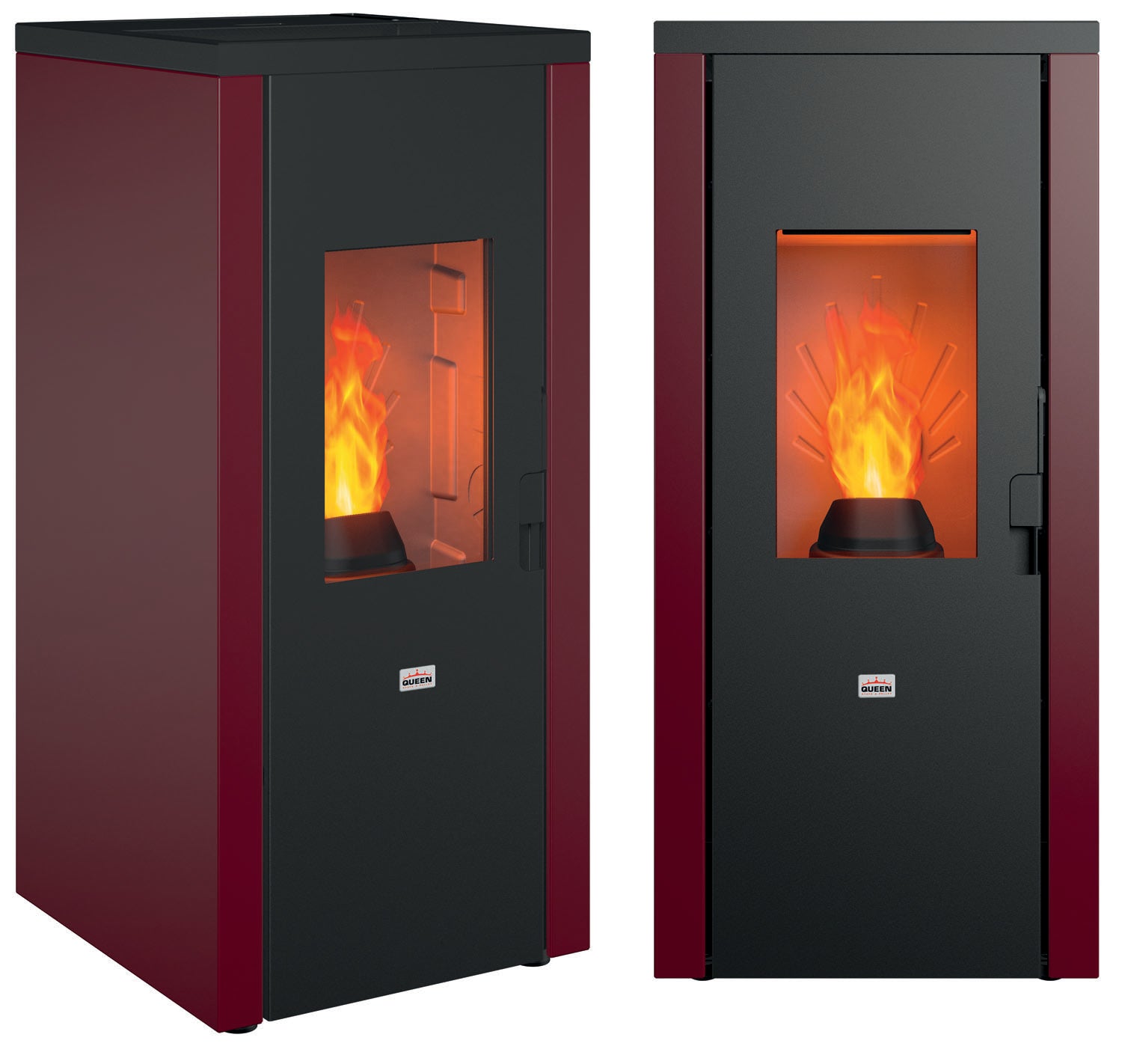 Stufe Pellet Queen 77EVO 5.0 – Bordeaux