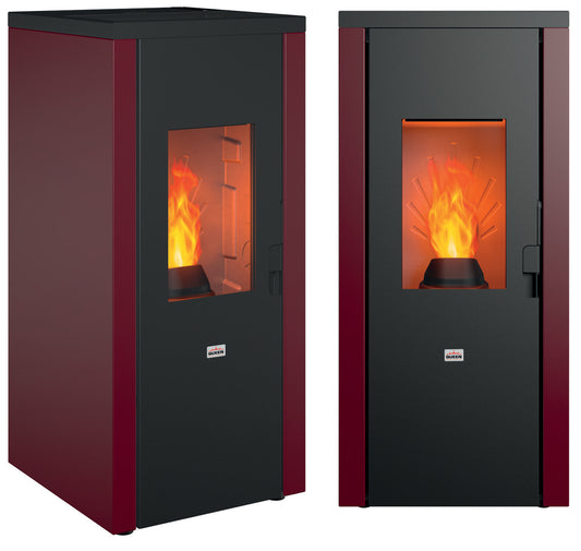 Stufe Pellet Queen 77EVO 5.0 – Bordeaux