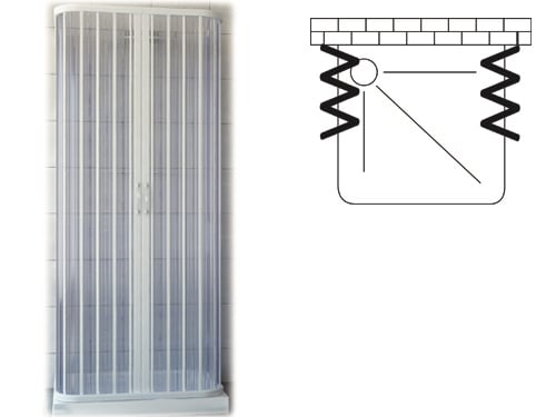 Box Doccia Brixo PVC Manta 90X90X90 – Default Title