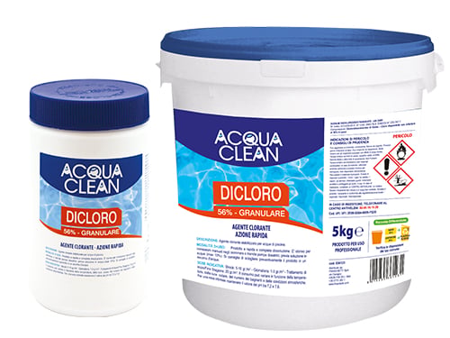 Dicloro Granulare Acqua Clean – 1 kg