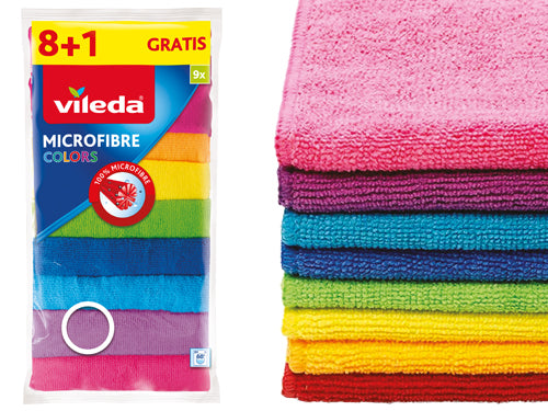 Vileda Microfibre Colors 8+1 pezzo. -- 173720 – Default Title