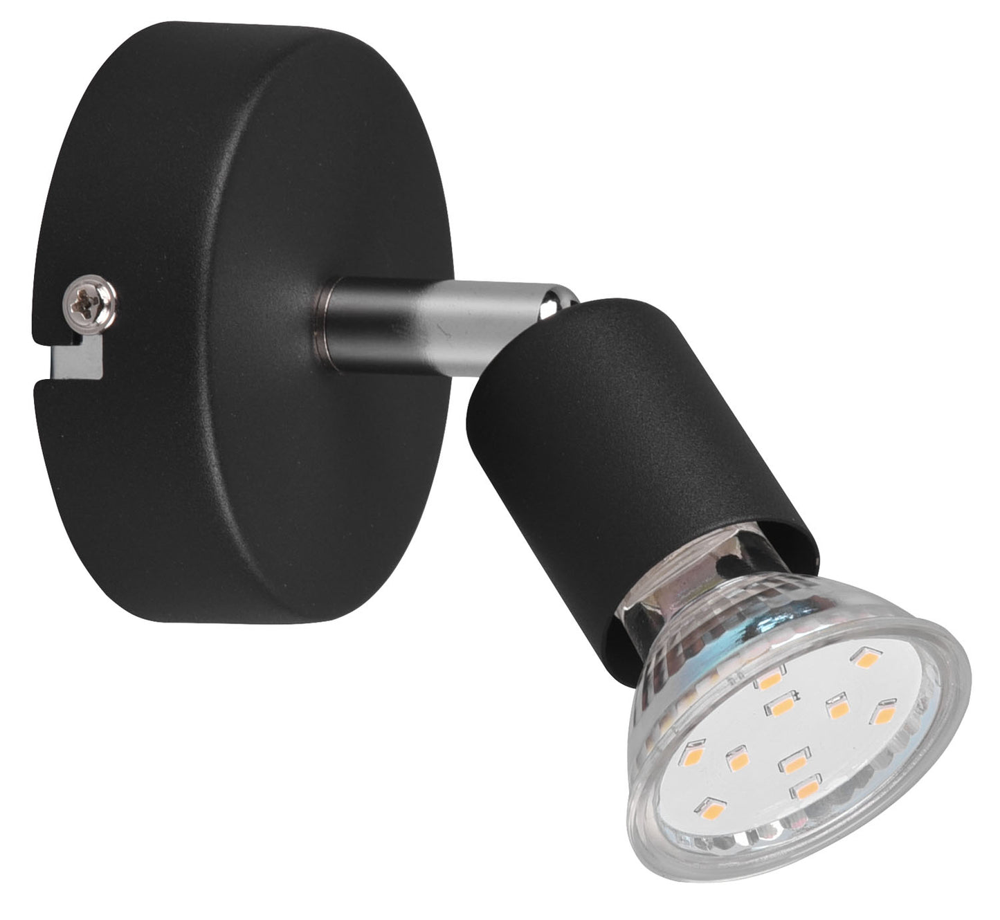 Faretti Parete Trio Paris 1 Luce – Neri