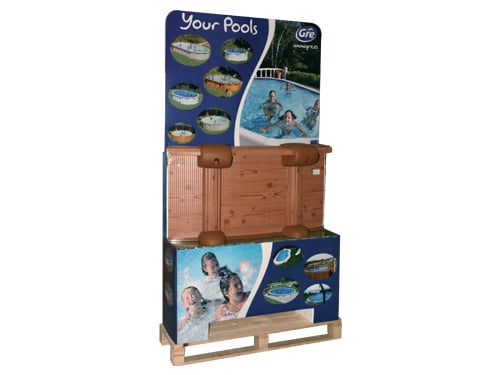 Mobili Presentazione Piscine Gre Brown – Default Title