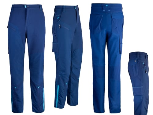 Pantaloni Stellar Nylon Antares – Blu Tg.s