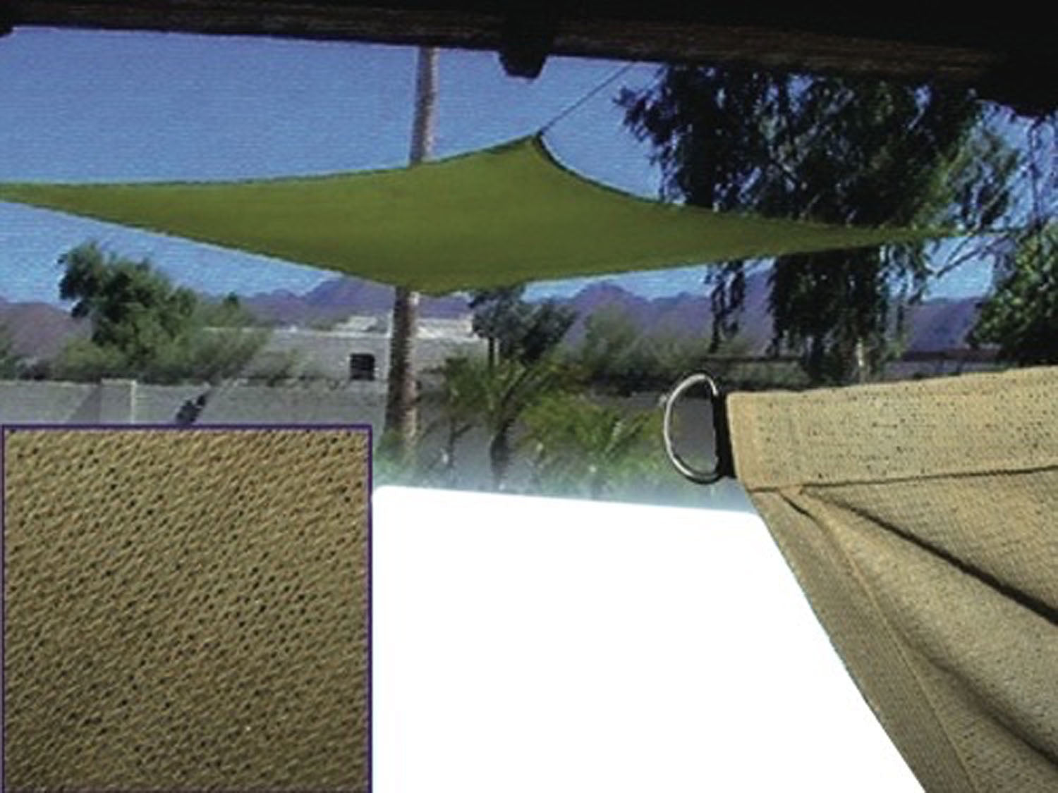 Vele Ombra Ravello Verde 3 × 3 m – Default Title