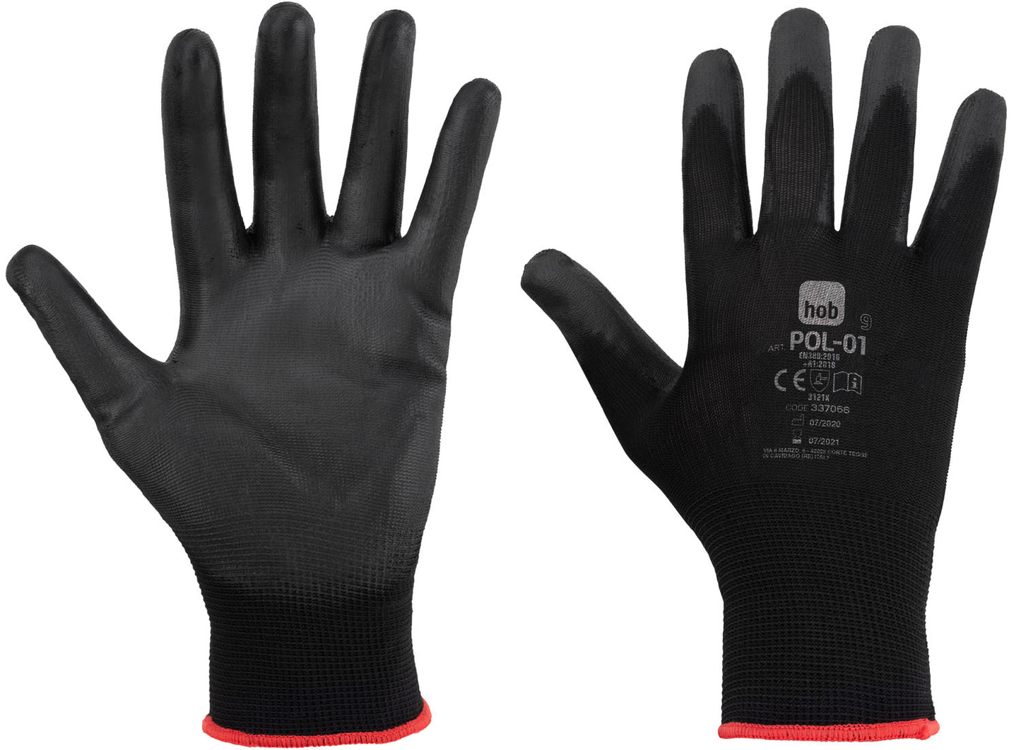 Guanti Impregnati Fibre POL-01 – TG.9