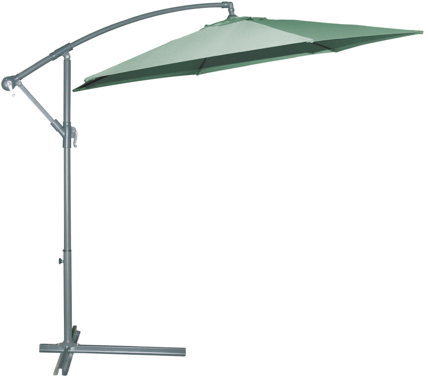Ombrelloni alluminio later.verde 300 cm – Default Title