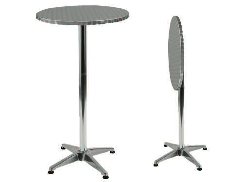 Tavoli Bar alluminio Round Up 60XH110CM – Default Title